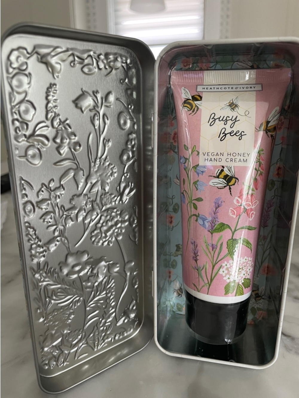 Vegan Honey Hand Cream - Pink Floral Nourishing Cream